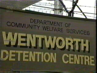 DEPARTMENT OF COMMUNITY WELFARE SERVICES WENTWORTH DETENTION CENTRE